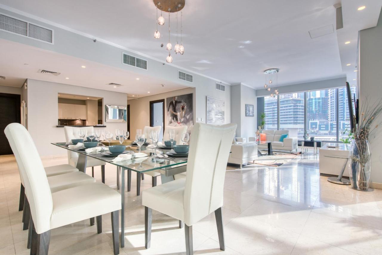 Maison Privee - Big, Bright, Luxury Marina Views Apt Next To Beach Дубай Екстериор снимка