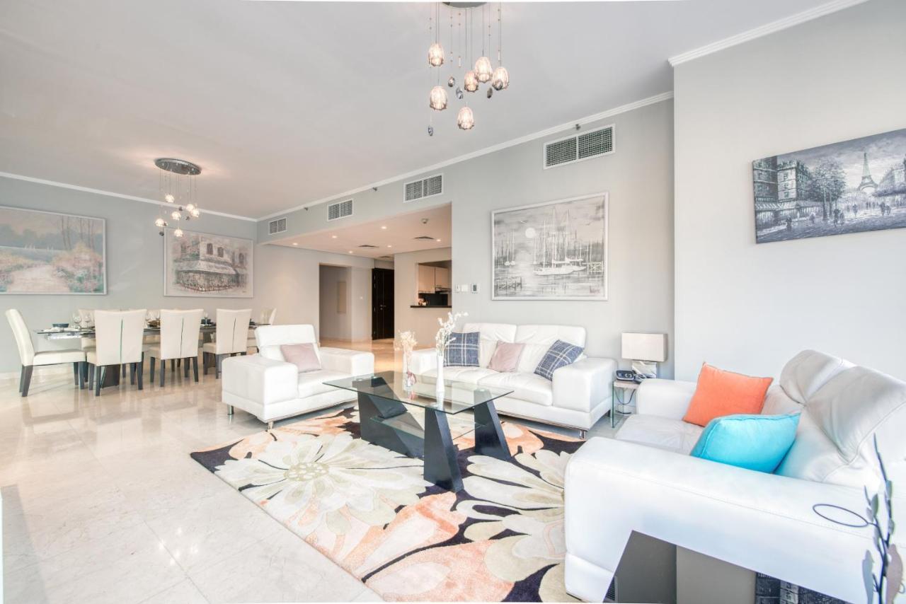 Maison Privee - Big, Bright, Luxury Marina Views Apt Next To Beach Дубай Екстериор снимка