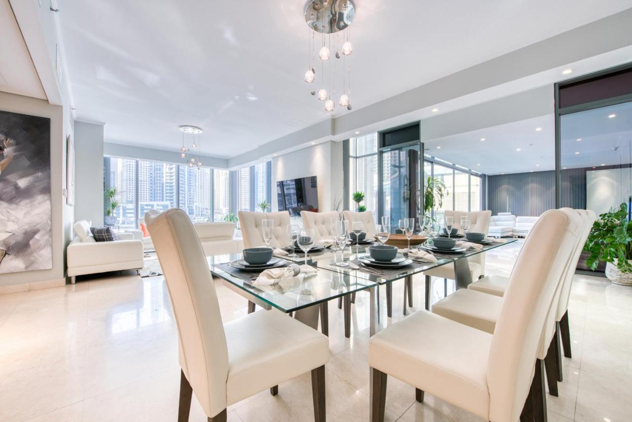 Maison Privee - Big, Bright, Luxury Marina Views Apt Next To Beach Дубай Екстериор снимка