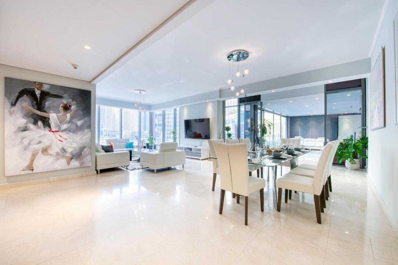 Maison Privee - Big, Bright, Luxury Marina Views Apt Next To Beach Дубай Екстериор снимка