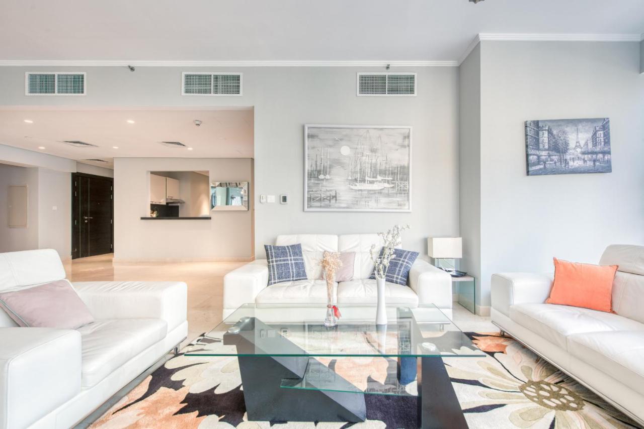 Maison Privee - Big, Bright, Luxury Marina Views Apt Next To Beach Дубай Екстериор снимка