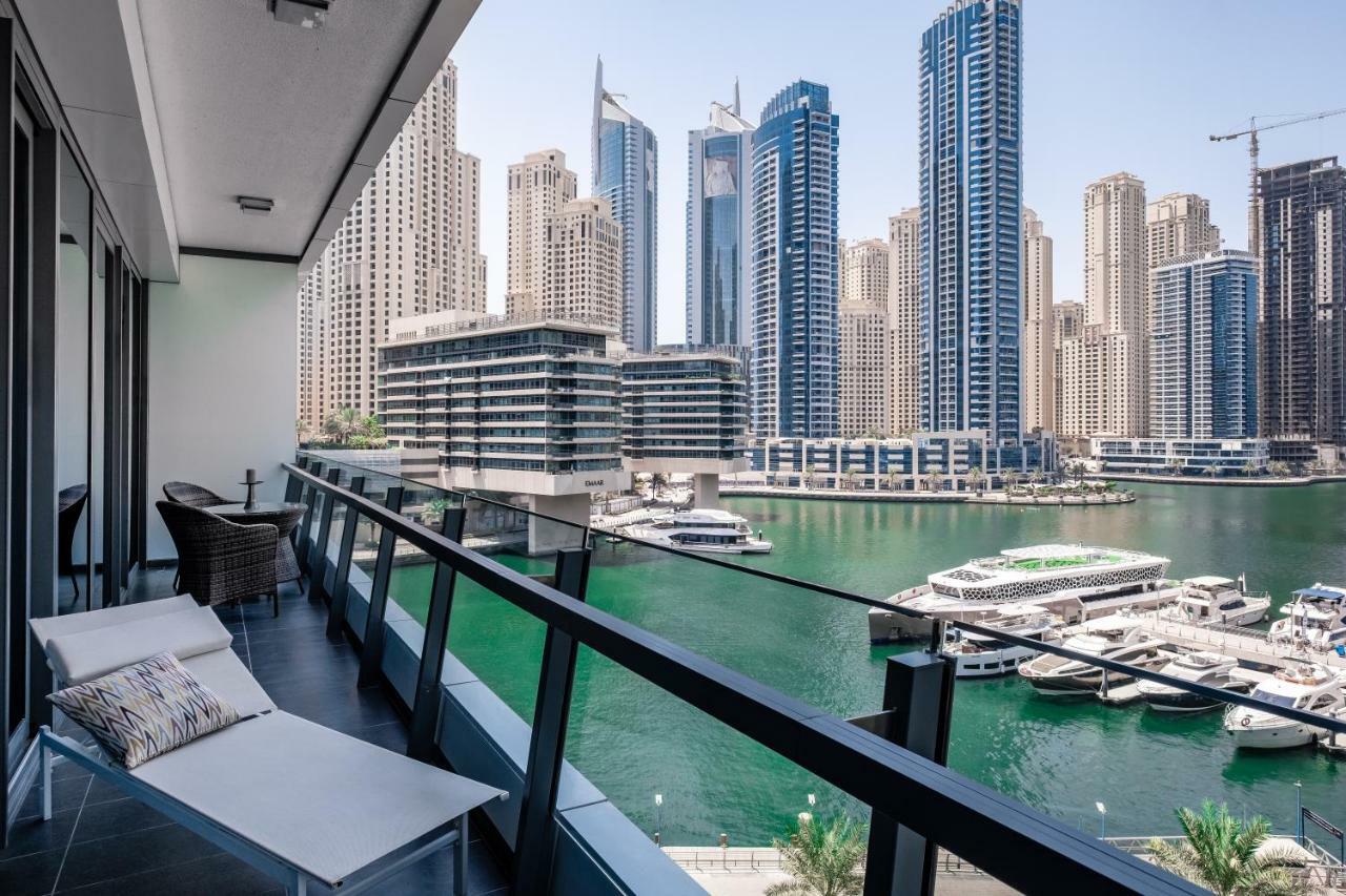 Maison Privee - Big, Bright, Luxury Marina Views Apt Next To Beach Дубай Екстериор снимка